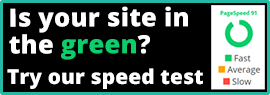 Try our website speed test