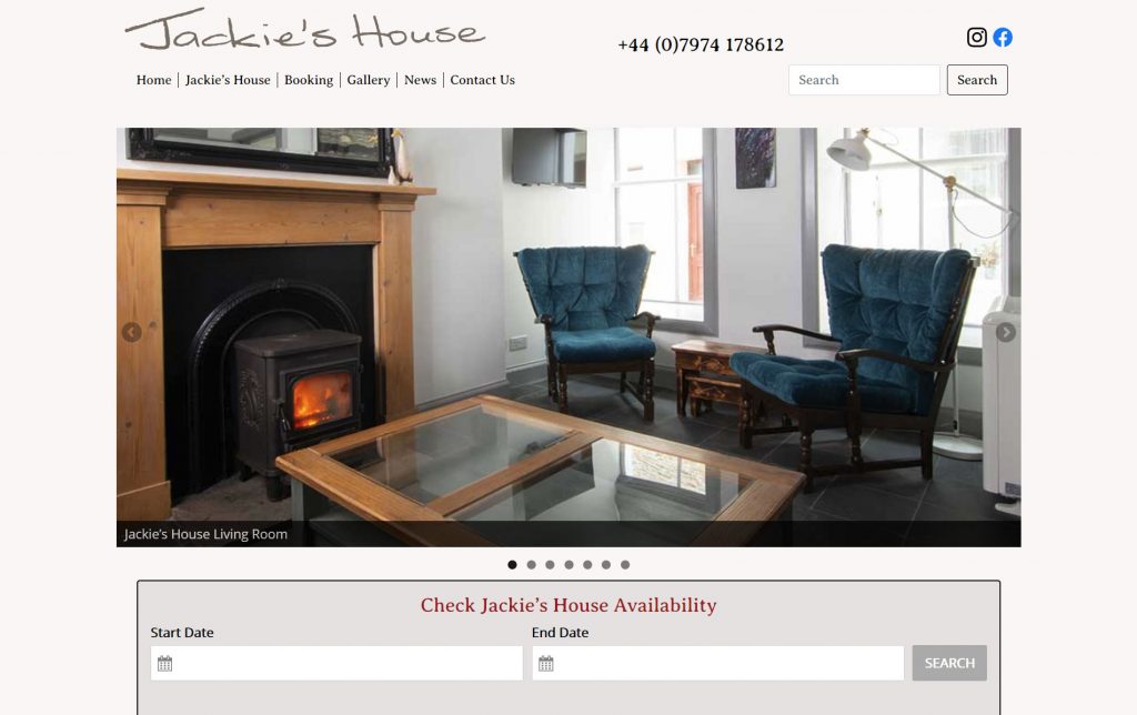 Jackie's House Orkney home page