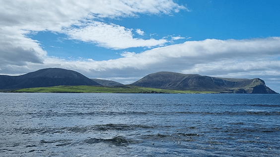 The Orkney island of Hoy