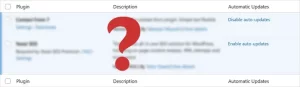 WordPress plugins automatic updates graphic