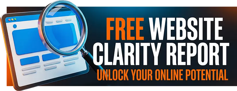 FREE website clarity report banner